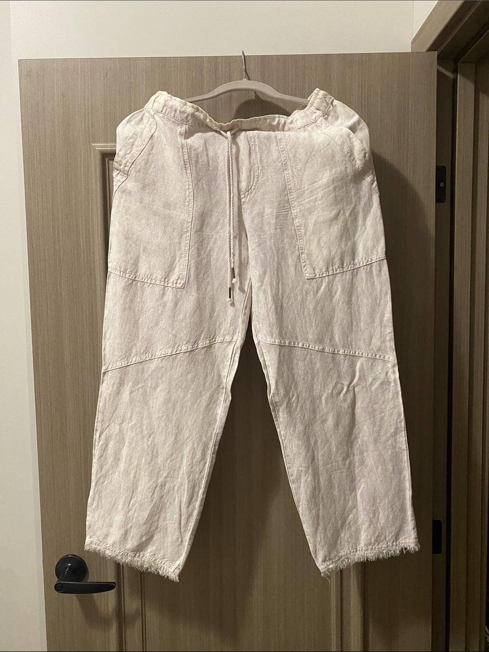 Cropped Baggy Pants